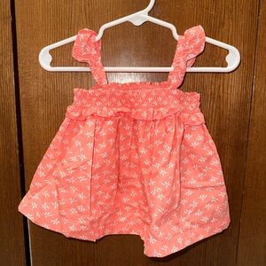 Carter's Pink Floral Baby Set